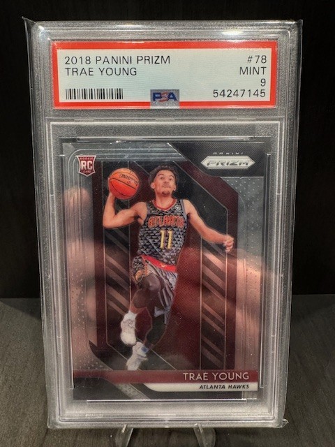 2018-19 Panini Prizm Trae Young #78 PSA 9 | eBay