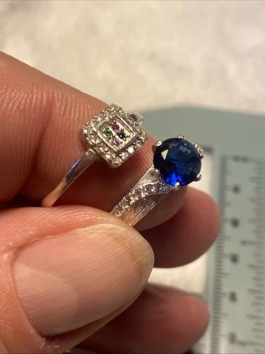 Sterling Silver/925 Vintage Fashion Rings