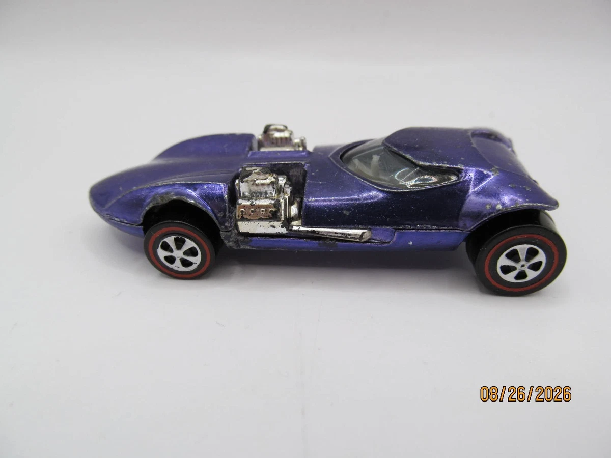 Hot Wheels Purple 1968 Vehicle Year Vintage Manufacture Diecast