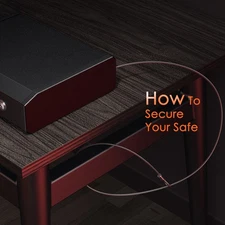 Digital Keypad Handgun Safe With Gas Strut