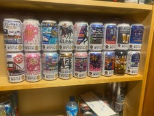 SAPPORO GOLD STAR Japan Beer cans empty SEALED 350 x18 HORSE racing SAKURA rare!