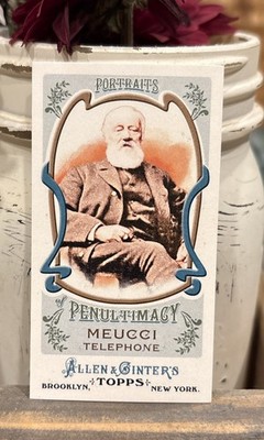 2011 Topps Allen & Ginter Mini Portraits of Penultimacy Antonio Meucci #PP1