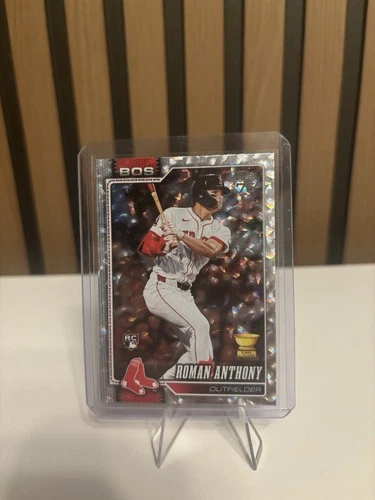 2026 Topps Series 1 - Roman Anthony #189 Crackleboard Foil (RC)
