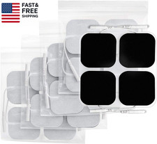 TENS Unit Pads Electrode Patches with Upgraded Self-Stick Performance and Skin-F