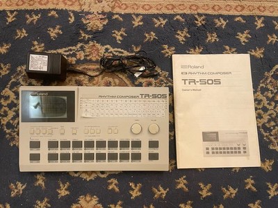 Roland TR-505 Vintage Drum Machine with Manual and Power Adapter