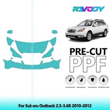 Precut Paint Protection Film Ppf For Subaru Outback 2.5-3.6r 2010-2012