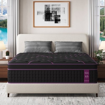12'' 14''Twin Full Queen King Size Gel Memory Foam Spring Mattress In A Box