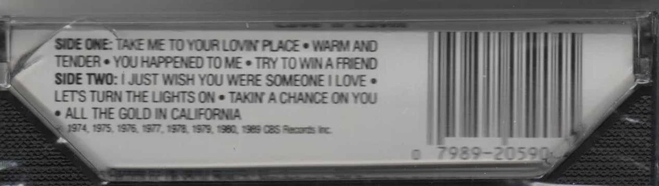 Larry Gatlin Love N Lovin Cassette Tape 1989 CBS Special Products (Sealed) - Image 2 of 3