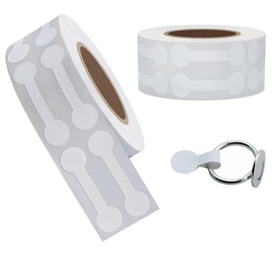 1000PCS Stickers for Small Business Jewelry Tags - Self 0.45*1.65inch, White