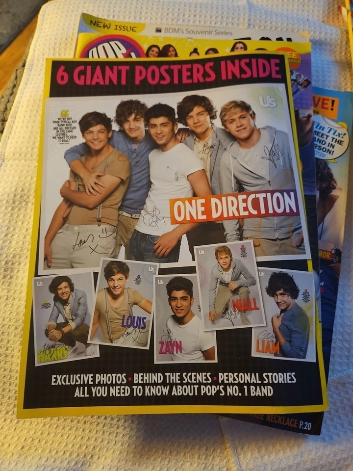 US Magazine One Direction Collectors Edition First Print August 2012 Posters NM - Image 2 of 3