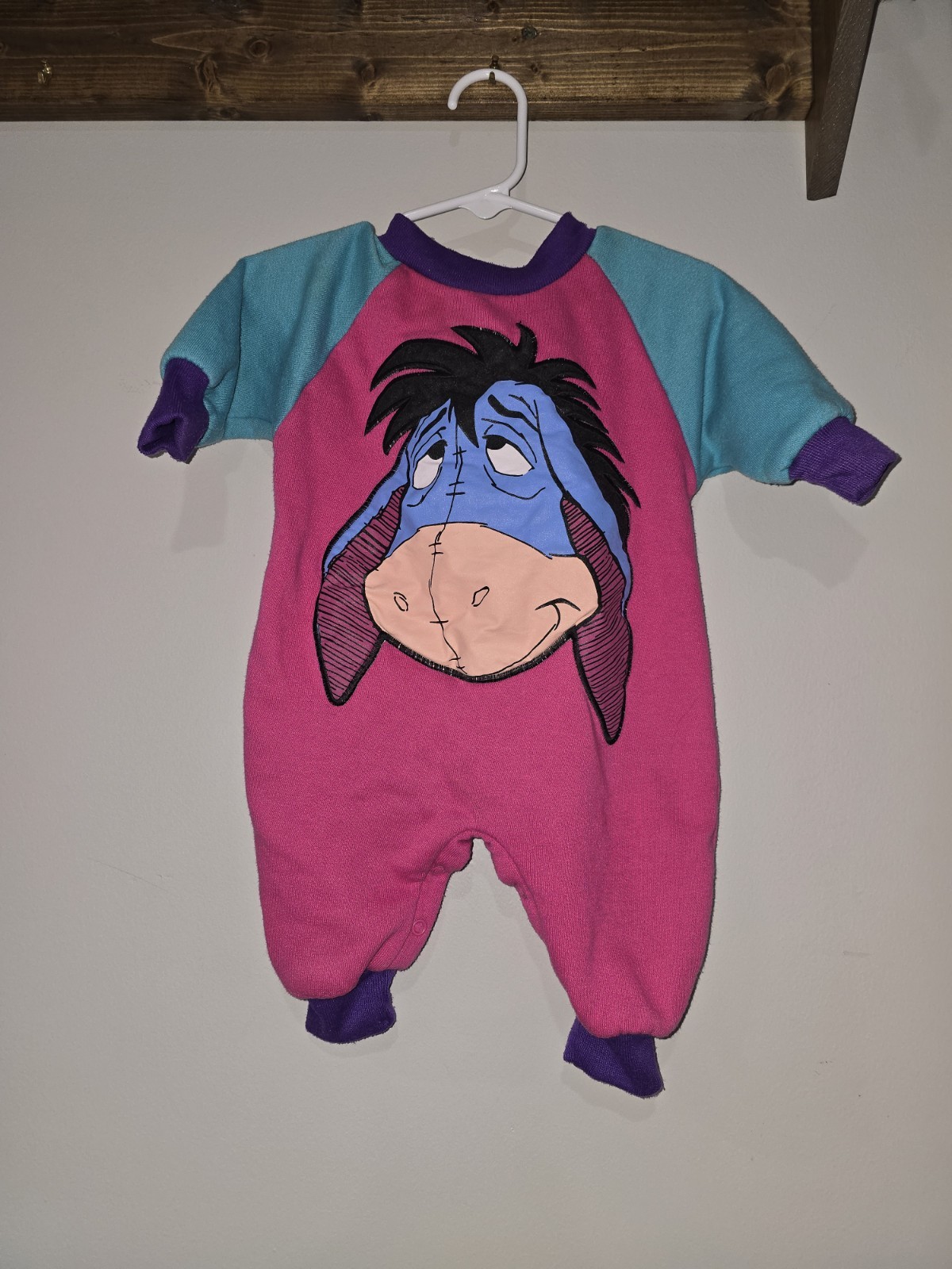 Rare Eeyore Sweater Romper Disney Store Winnie Th… - image 1