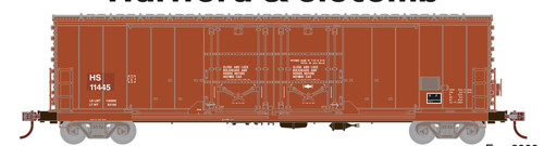 Athearn HO 67948 Evans 50' doble puerta enchufe Boxcar Hartford & Slocomb 11445 | Zustand: New
