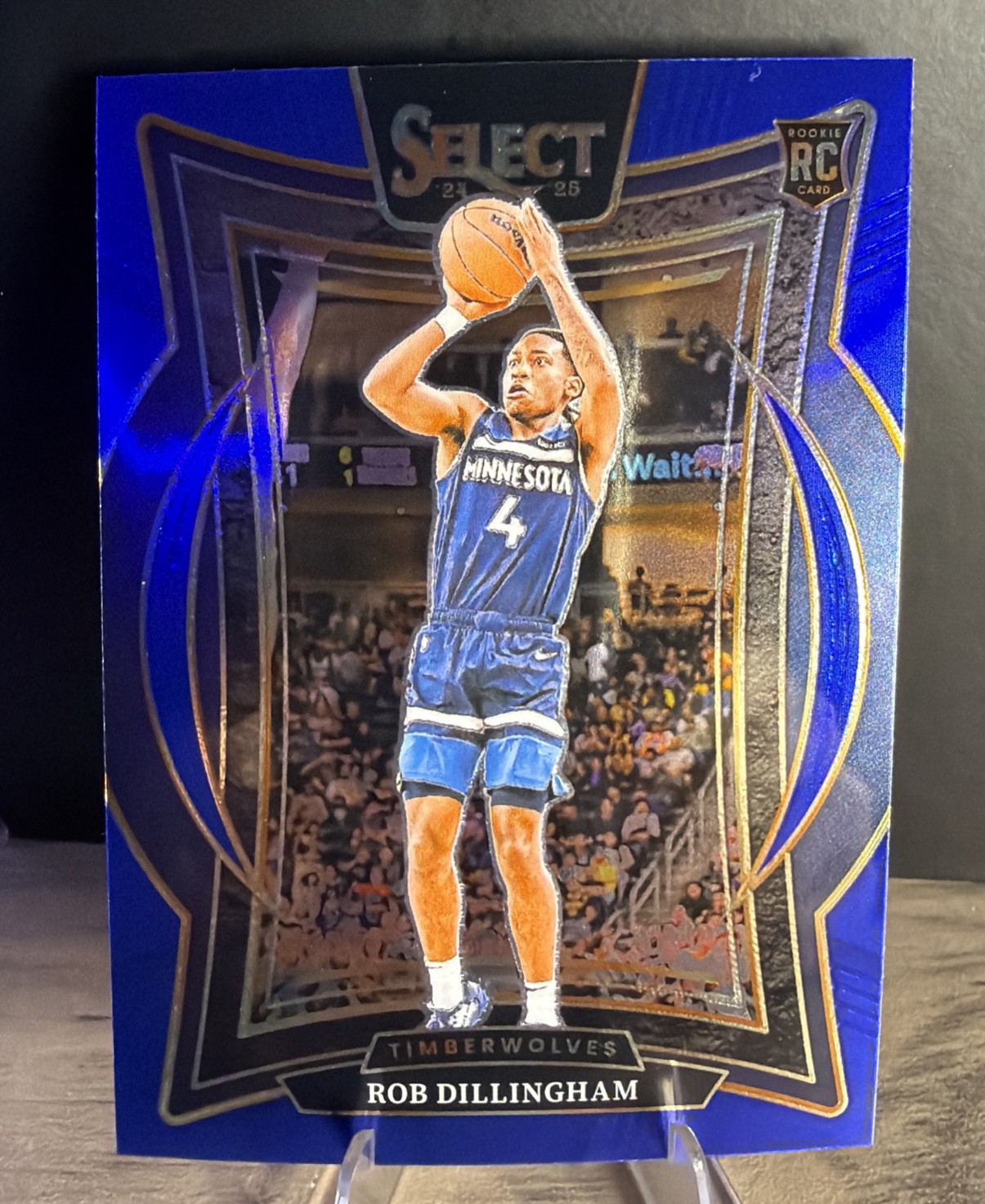 2024-25 Select Rob Dillingham Concourse RC Blue Retail #84 Timberwolves