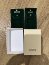 Rolex Service Pouch Case with Outer Box