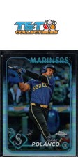 Jorge Polanco 2024 Topps Chrome Update Refractors #USC177 Mariners 32a