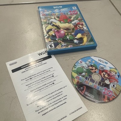 Mario Party 10 Nintendo Wii U 2015 Tested Working Free Shipping
