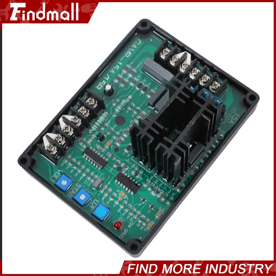 Findmall AVR GAVR-15A Generator Universal Automatic Voltage Regulator 15A 220V - Image 4 of 4