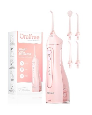 Oralfree Water flosser Teeth Picks - Dental Braces Cordless Oral Irrigator Po...