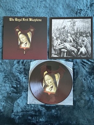 THE ROYAL ARCH BLASPEME Picture Disk LP Havohej Profanatica Sarcofago Mystifier