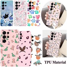 Protective Kawaii Animal For Samsung Galaxy S24 A53 A54 A36 A35 Phone Case Cover