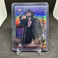 2025 Topps Chrome WWE x Cactus Jack #40 Undertaker Purple Refractor /250