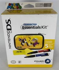 POWERA NINTENDO DS ESSENTIALS KIT YELLOW WARIO WALUIGI *BRAND NEW*