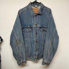 Vintage Levi's 70507-0389 Denim Jean Trucker Jacket Men's Size L Grunge 90  s