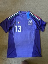 Guillermo Ochoa #13 Mens MEDIUM Mexico Goalkeeper Jersey Last Dance World Cup