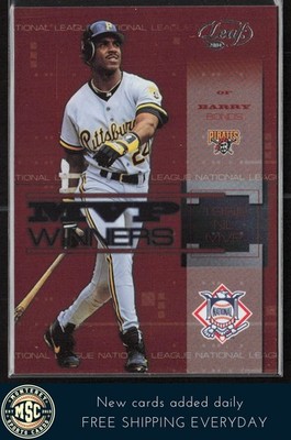 Barry Bonds 2004 Leaf MVP Winners #MW-13 Pittsburgh Pirates