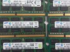LOT OF 14 SAMSUNG 4GB 14X4GB PC3-12800S LAPTOP RAM MM563 