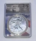 2021-W ANACS GRADED MS 70 SILVER EAGLE TYPE ONE KEY DATE