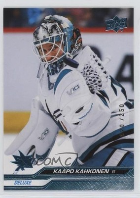 2023-24 Upper Deck Series 2 Deluxe 20/250 Kaapo Kahkonen #397 7l6