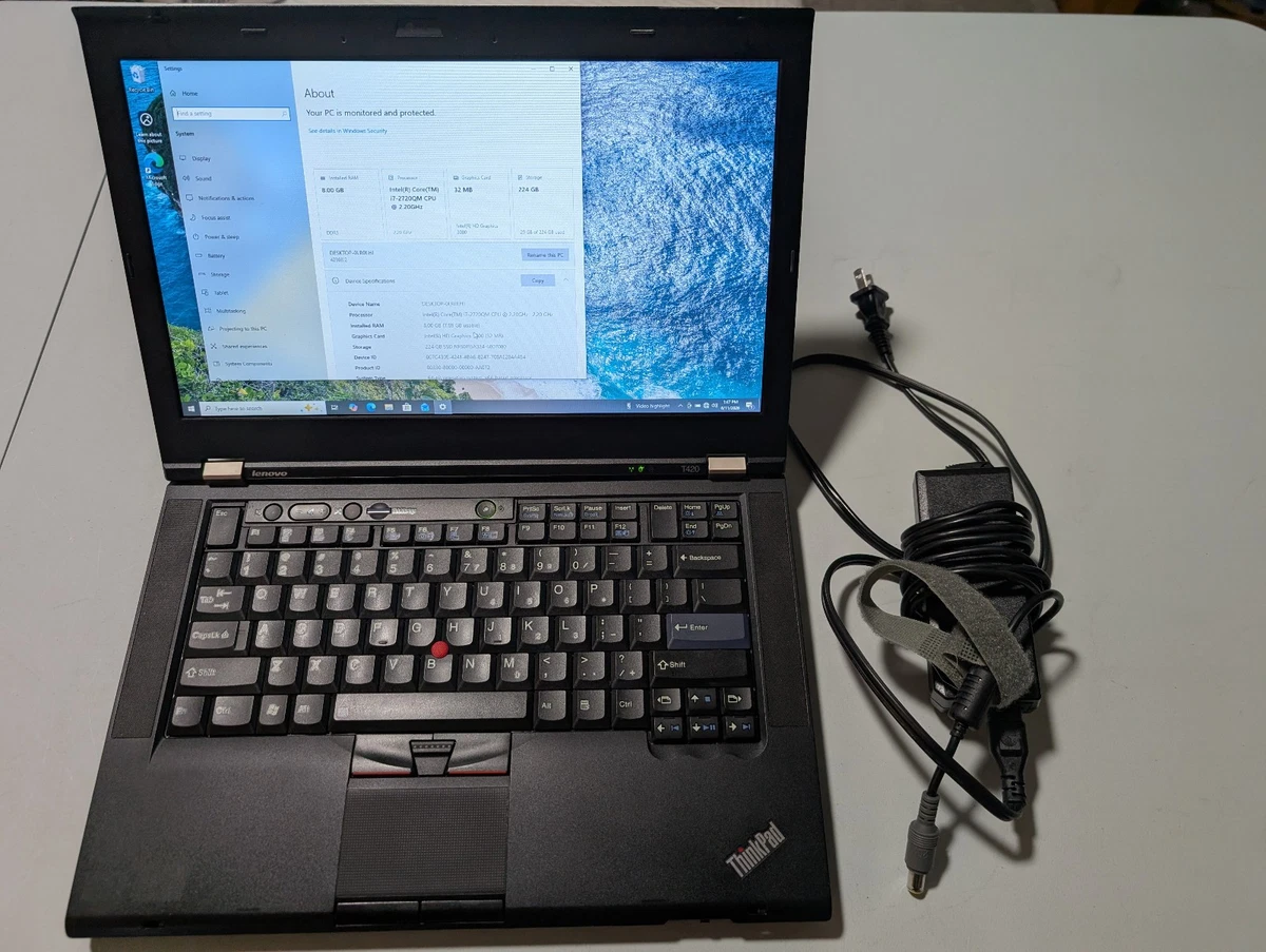 Lenovo ThinkPad T420 8 GB RAM PC Laptops & Netbooks for Sale