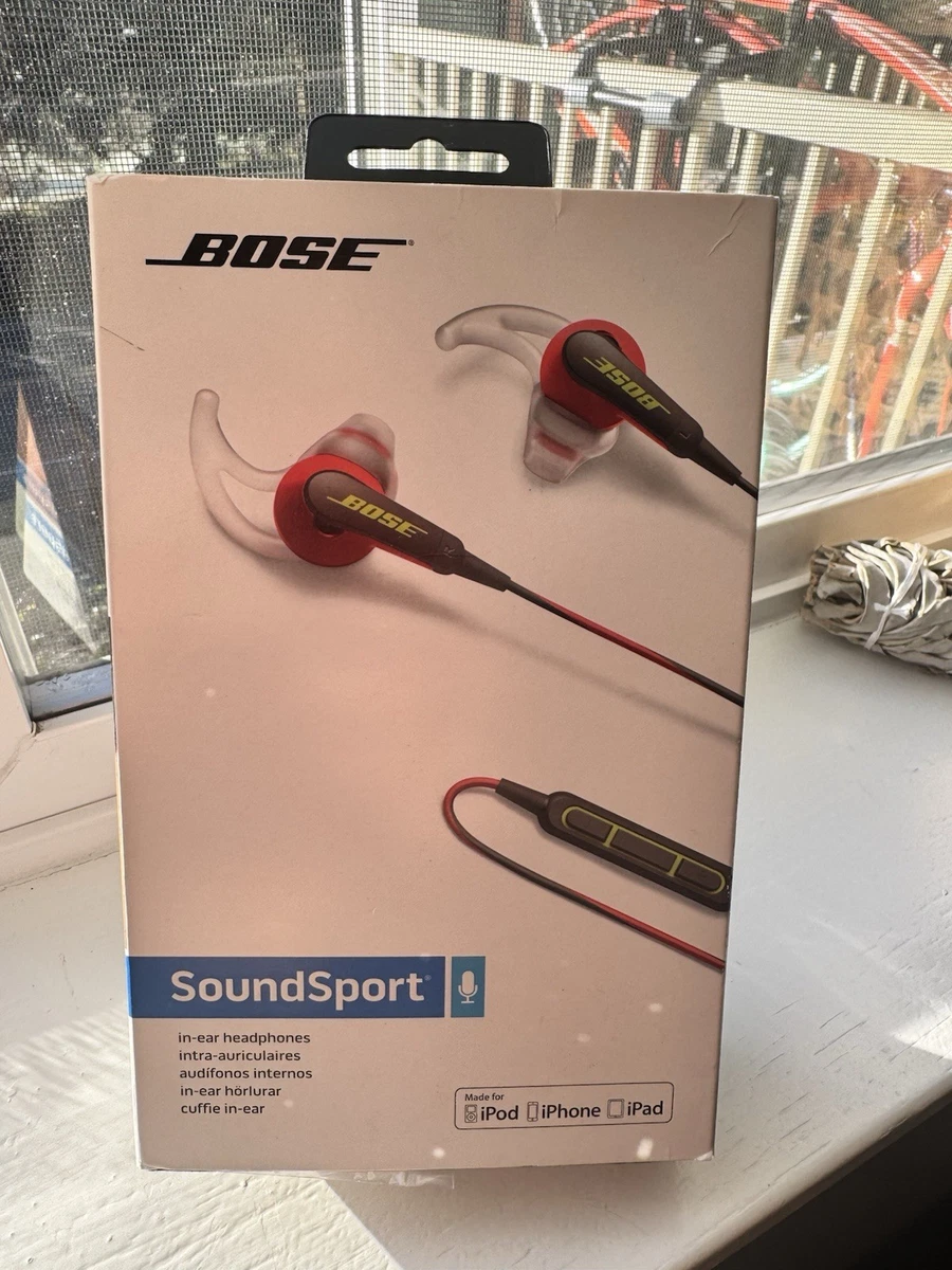 Preços baixos em Fones de Ouvido Bose Soundsport Vermelho | eBay