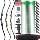 62" ILF Takedown Recurve Bow 25-60lbs Adult Archery Hunting Shooting Competition