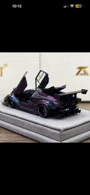 LAMBORGHINI COUNTACH CHAMELEON LBWK 1/64 BY TOP ART LIMITED