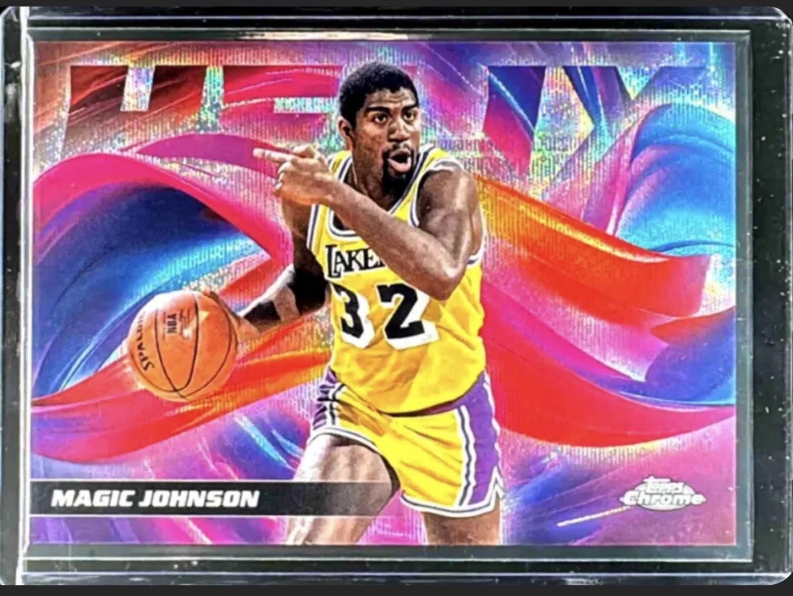 2025-26 Topps Chrome - Helix Magic Johnson #H-8 SSP
