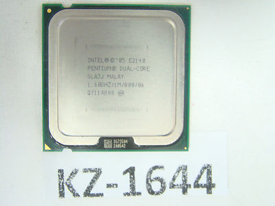 Intel Pentium Dual-Core E2140 SLA3J Sockel 775 FSB800 Allendale-Kerne #KZ-1644