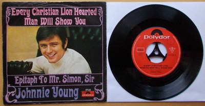Johnnie YOUNG Every Christian Lion Hearted Man Will Show You Epit Polydor 59 126