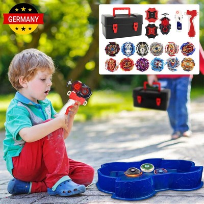 12er Burst Set 3 Launcher + Arena blau Kreisel für Beyblade Burst Rise Arena NEU