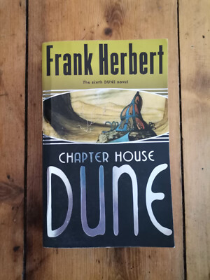 ''Chapter House: Dune'' by Frank Herbert, Dune Series, Vintage Sci-fi