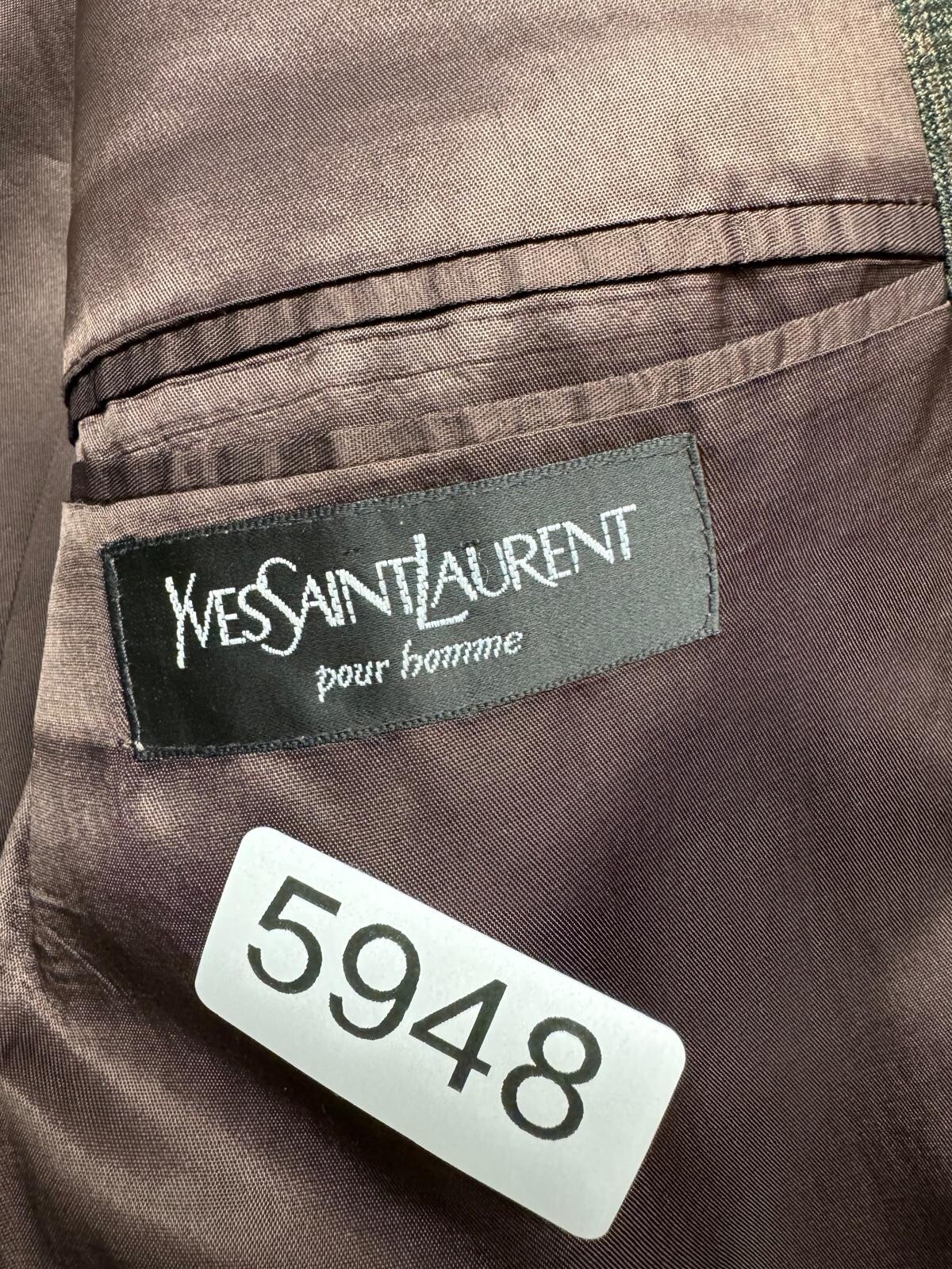 Yves Yves Saint Laurent Pour Homme Blazer GreenSu… - image 5