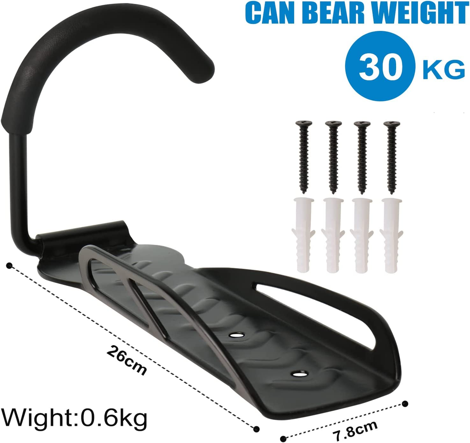 Dirza Bike Rack Garage Wall Mount Bike Hanger Storage System Vertical Bike Ho... eBay