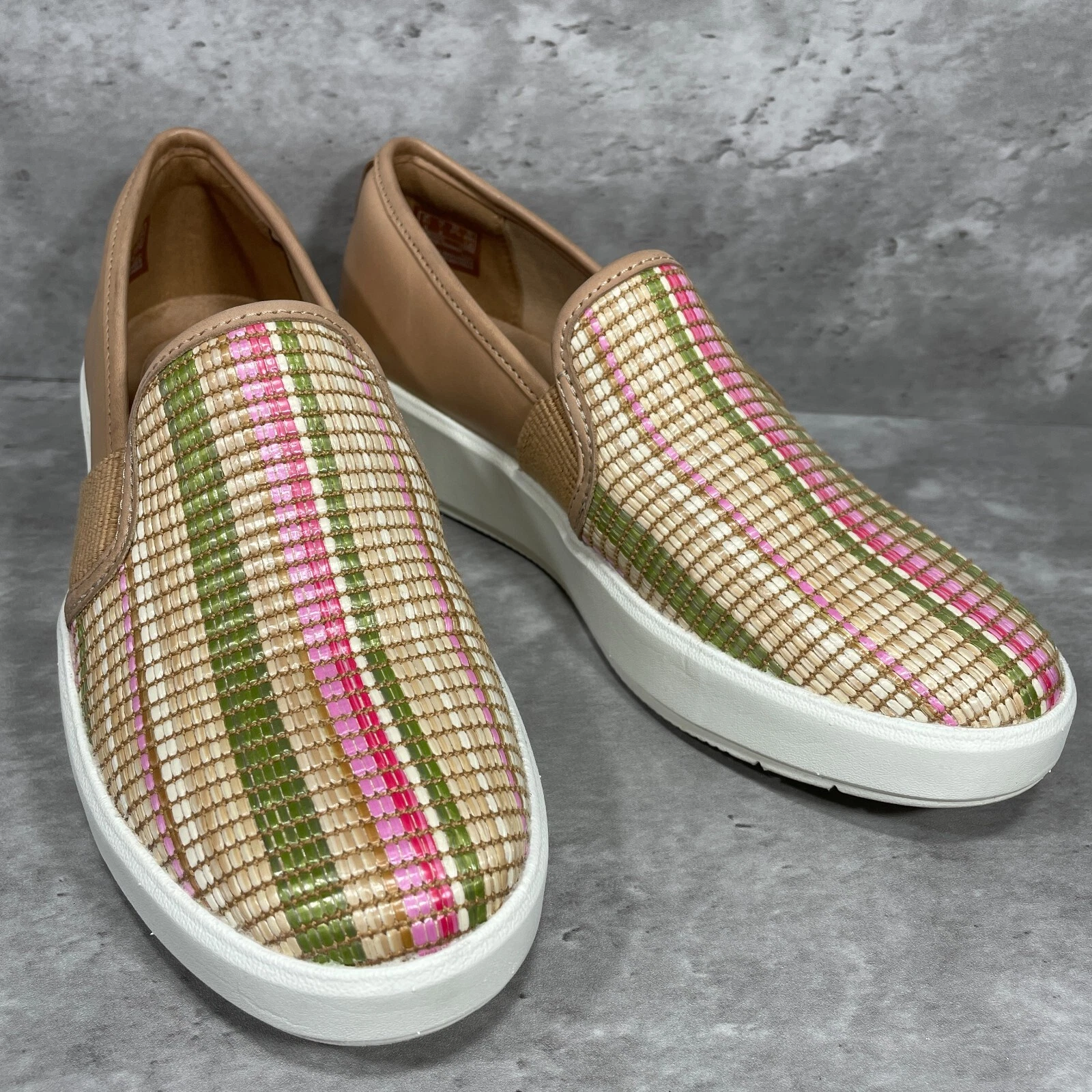 Scarpe donna Clarks Collection Layton Petal slip on zeppa bassa taglia 7