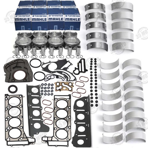 Engine Overhaul Pistons Gaskets Set For Mercedes-Benz S500 W212 W221 C218 M278 - Picture 2 of 14