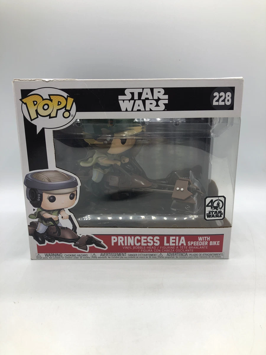 Funko pop princess leia speeder bike 2025