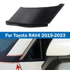 Fit For Toyota RAV4 2019-2024 Left Side A-Pillar Panel Cover Trim Black