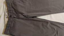 Abercrombie Kids Boys  grey Chinos Adjustable Waist Size 11/12 short