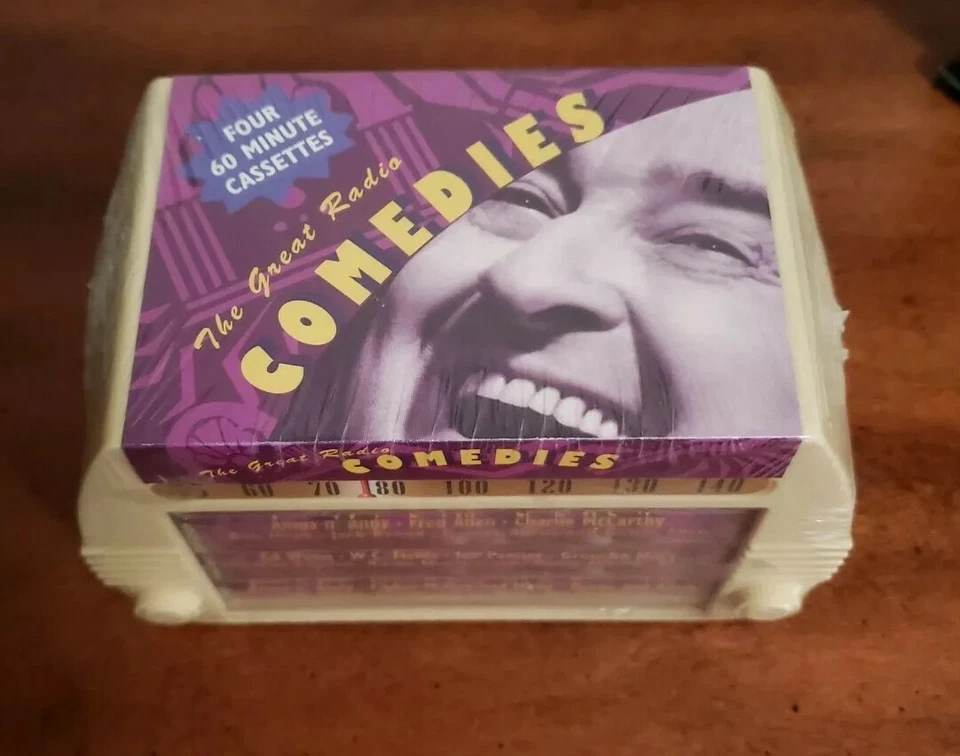 The Great Radio Comedies Cassette Box Set Groucho Marx Bob Hope WC Fields NEW - Image 3 of 4