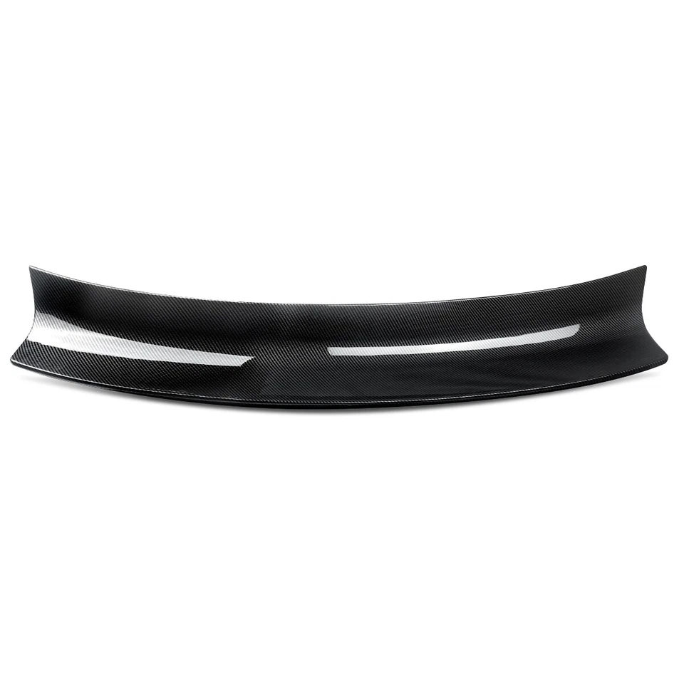 JDM Style Rear Trunk Spoiler Lip For 1999-06 BMW E46 3 Series Sedan Carbon Look Foto 4 de 4